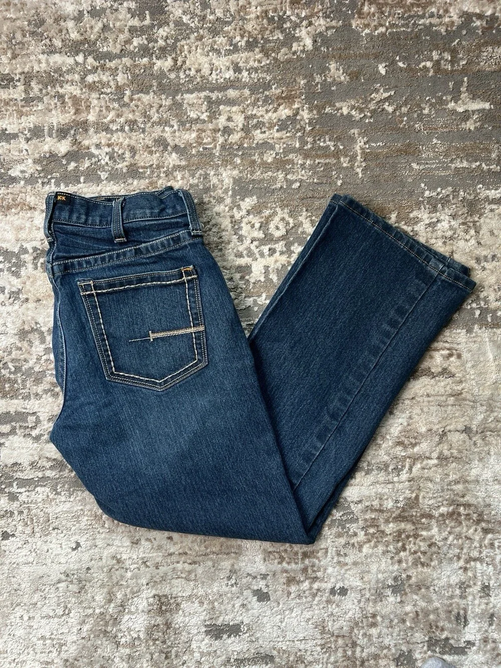 Ariat Rebar M4 Relaxed Boot Cut Work Jeans Western Cowboy Denim | 32x30